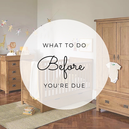 What To Do Before You're Due