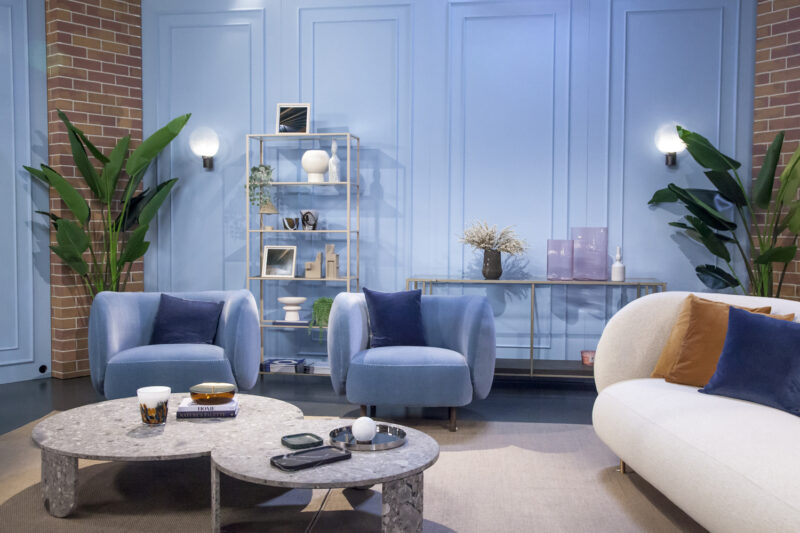 Studio set from series 4 of Interior Design Masters