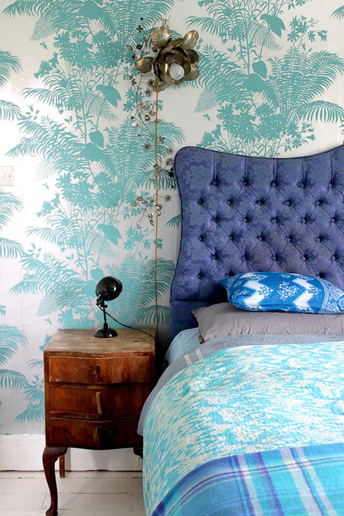 blues oriental decor