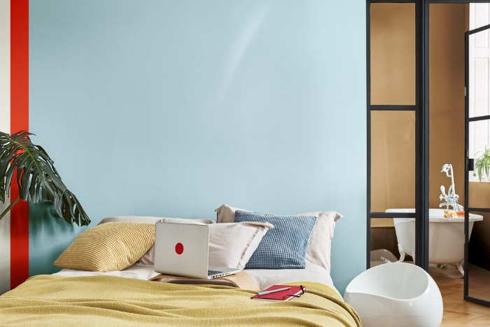 blue dulux bedroom 
