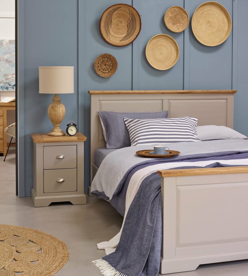 St Ives grey painted furniture bedroom