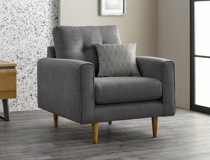 Brighton grey armchair