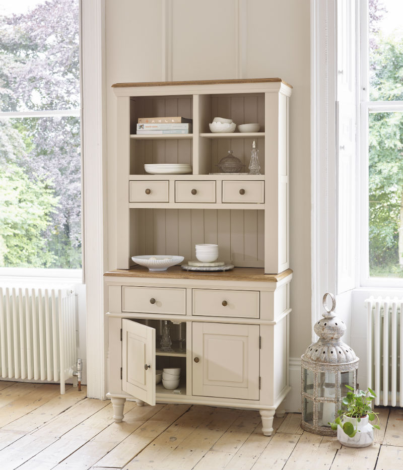 white painted small dresser