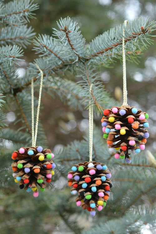 Homemade Christmas decorations