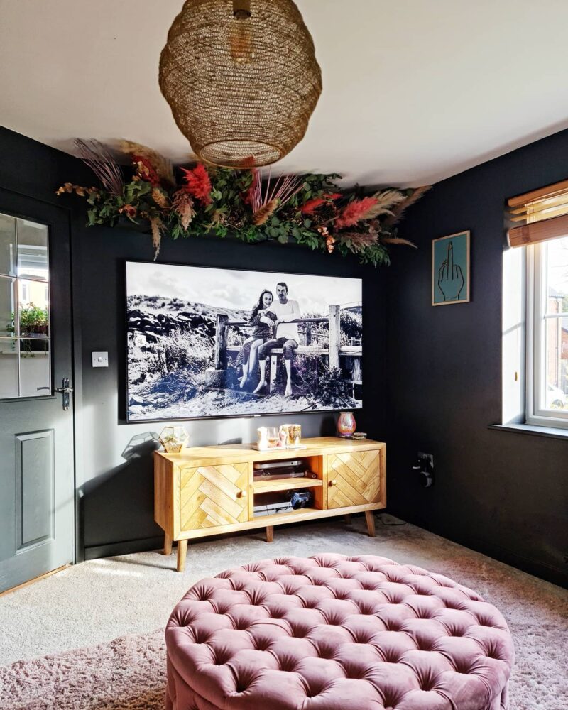 dried flower decor
