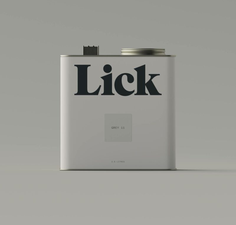 Light grey paint