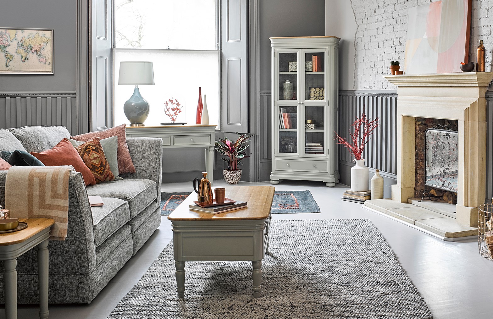 Brindle living room