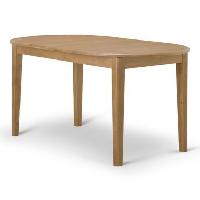 Corton Natural Oak Oval Extending Dining Table 160-200cm